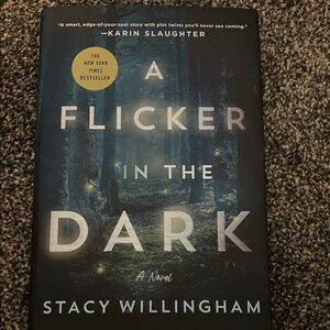 A Flicker in the Dark Hardcover Book